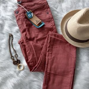 Prana Salmon-Colored Kara Jeans NWT
